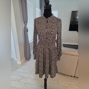 BODEN Smocked Jersey Shirt Dress US 6